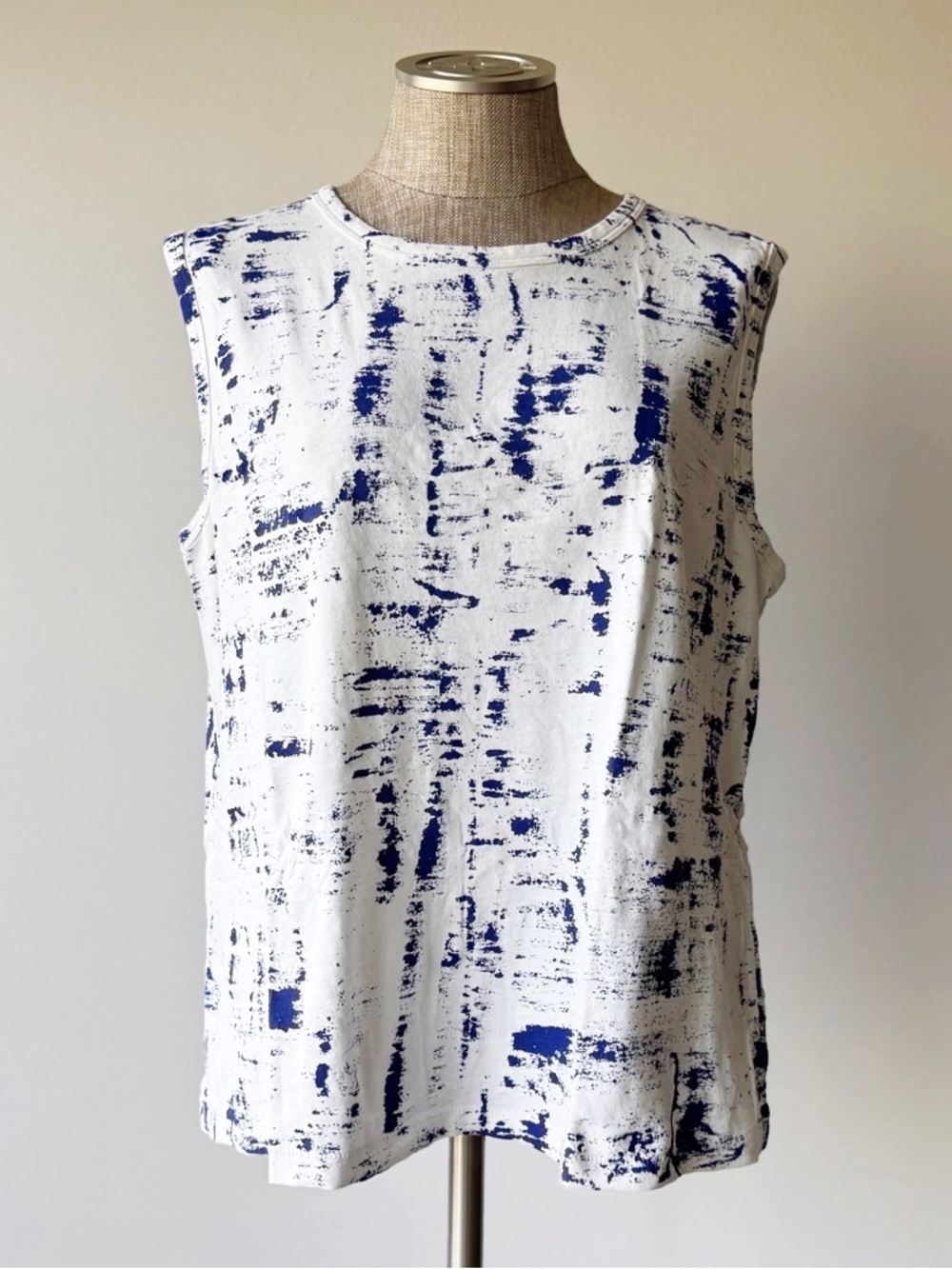 Rag & Bone Blue and White Tank Top